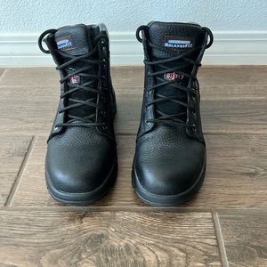 Women’s Work Boot Sketchers Relaxed Fit Steel Toe Size 7.5